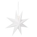 Floristik24 Stella LED sospesa con timer, luce bianca calda, per esterni, 38 cm