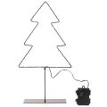 Albero di Natale a LED, alimentato a batteria, decorazione da tavolo per interni, 47 cm | Floristik24.it