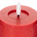Candela a colonna a LED rossa