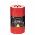 Candela a colonna a LED rossa