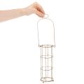 Lanterna da giardino, in metallo, a vento, Ø8,5 cm, H23/18,5/14,5 cm, set da 3 pezzi | Floristik24.it