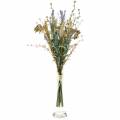 Floristik24 Mazzo di lavanda artificiale, fiori di seta, bouquet di lavanda di campo con spighe di grano e olmaria