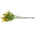 Floristik24 Tarassaco selvatico fiori di seta artificiale Fiori di prato artificiali 3 pezzi