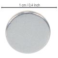 Dischetti magnetici rotondi per portacandele e vassoi in metallo, 1 cm, 20 pezzi | Floristik24.it