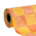 Floristik24 Polsino di carta giallo-arancione 25 cm 100 m