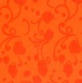 Floristik24 Polsino di carta arancione con motivo 25 cm 100 m