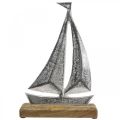 Floristik24 Decorazione marittima, barca a vela decorativa in metallo, nave decorativa H26cm