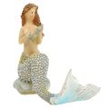 Floristik24 Figura da decorare Mermaid Blue 6cm - 9,5cm 3 pezzi