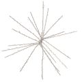Floristik24 Stella polare decorativa a LED, luce bianca calda, con timer, per esterni, 29 cm