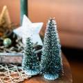 Floristik24 Mini decorazione per albero di Natale innevato 10 cm 4 pezzi