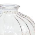 Floristik24 Mini vasi vasi decorativi in vetro vasi da fiori H8,5–11 cm set da 3