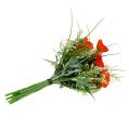 Floristik24 Bouquet di papaveri arancione 40 cm