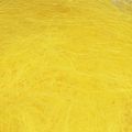 Floristik24 Erba di sisal in fibra naturale per l&#39;artigianato Erba di sisal gialla 300g