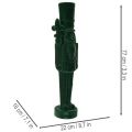 Statuetta dello schiaccianoci, in piedi, decorazione natalizia, floccata, 77 cm | Floristik24.it