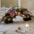 Floristik24 OASIS® Decorazione da tavolo nera Mini schiuma floreale nera 4 pezzi
