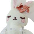 Floristik24 Decorazione coniglietto pasquale coniglietta peluche 12 cm 5 pezzi