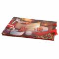 Floristik24 Sacchetti regalo Motivo natalizio Babbo Natale rosso 20 cm × 30 cm × 8 cm set di 2 pezzi