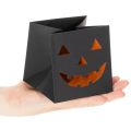 Fioriera a forma di zucca in carta, decorazione di Halloween, 10 cm, 6 pezzi | Floristik24.it