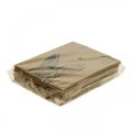 Floristik24 Sacchetto regalo Sacchetto di carta pasquale coniglietto marrone 12×6×15cm 8 pezzi