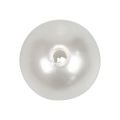 Floristik24 Perline decorative da infilare perline artigianali bianche 12 mm 300 g