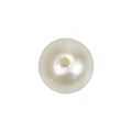 Floristik24 Perline da infilare perline artigianali bianco crema 8 mm 300 g
