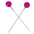 Spilli Testa Perla Rosa Ø10mm 60mm | Floristik24.it
