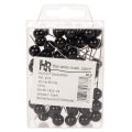 Perni per perline neri Ø10mm