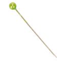 Spilli da fiorista con testa in madreperla verde, versatili, Ø4mm, 40mm, 150 pezzi | Floristik24.it