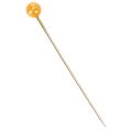 Spilli arancioni con testa in madreperla per forniture da fiorista, Ø4mm, 40mm, 150 pezzi | Floristik24.it