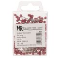 Spilli decorativi con testa in madreperla rossa per fioristi, Ø4mm, 40mm, 150 pezzi | Floristik24.it