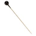 Spilli da fiorista con testa in madreperla nera, Ø4mm, 40mm, 150 pezzi | Floristik24.it