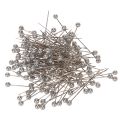 Floristik24 Spilli per fioristi e decorazioni con testa in madreperla, argento, Ø4mm, 40mm, 150 pezzi