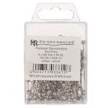 Spilli per fioristi e decorazioni con testa in madreperla, argento, Ø4mm, 40mm, 150 pezzi | Floristik24.it