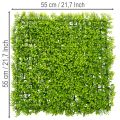 Tappeto di bosso artificiale 55x55 cm per decorazione murale | Floristik24.it