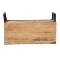 Floristik24 Portapiante portaposate in legno scatola in legno 4 scomparti L30cm