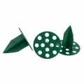 Floristik24 OASIS® Plastic Pini Extra portacandele verde Ø4.7cm 50 pezzi