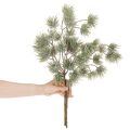 Ramo di abete artificiale, grande ramo di pino per decorazioni invernali, 55 cm, 3 pezzi | Floristik24.it