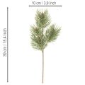Mazzo decorativo di rami di pino artificiali per composizioni floreali, 39 cm, 6 pezzi | Floristik24.it
