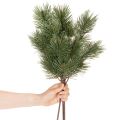 Ramo di pino artificiale decorativo, 55 cm, 3 pezzi | Floristik24.it