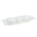 Floristik24 Uovo di plastica da appendere bianco 15 cm 3 pezzi