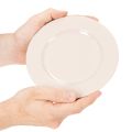 Piatti rotondi e semplici per decorazioni e piccole composizioni, 17 cm, 6 pezzi | Floristik24.it