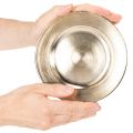 Piattini decorativi rotondi lucidi, 17 cm, 6 pezzi | Floristik24.it