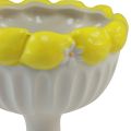 Floristik24 Tazza ciotola in ceramica ciotola decorativa limone Ø14,5 cm H14 cm