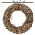 Floristik24 Anello a forma di vite per ghirlanda, 25 cm, per lavori creativi e decorazioni.