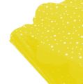 Floristik24 Polsini Rondella Ø48cm giallo 50p