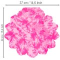 Bracciale a rondella con fiori, rotondo, 38 cm, rosa, per bouquet. | Floristik24.it