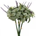 Floristik24 Fiori di seta artificiale, salvia in mazzetto, fiore di seta salvia viola L28cm 4pz