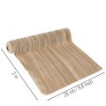 Runner da tavola in velluto con nastro, velluto stropicciato, 25 cm, 2 m | Floristik24.it