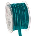 Floristik24 Nastro di velluto in rotolo, nastro decorativo per confezioni regalo, 10 mm, 20 m
