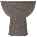 Vaso rotondo con base, 18 cm | Floristik24.it